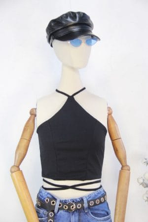 Crop top con cruzado en la cintura miranda - Imagen 2