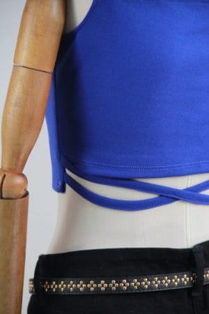 Crop top con cruzado en la cintura miranda - Imagen 4
