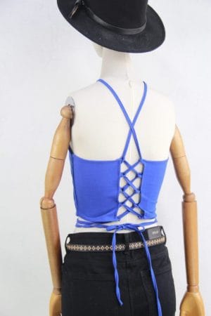 Crop top con cruzado en la cintura miranda - Imagen 7