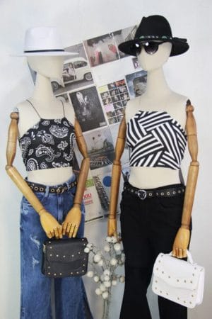 Crop Top Estampado Qatar