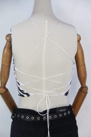 Crop Top Estampado Qatar - Imagen 3