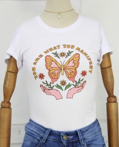 Camiseta Básica Mariposa