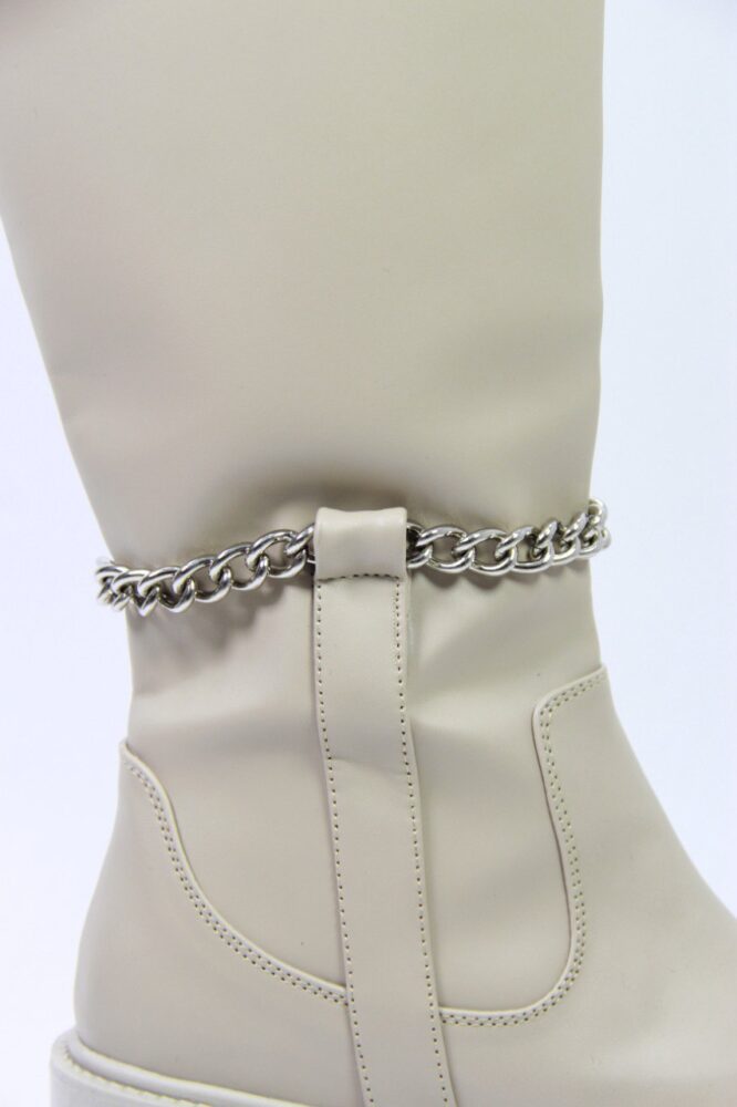 Botas negras o beige ocai con cadena DUHERSH para Mujer - Imagen 3