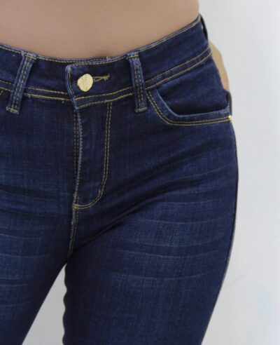 Jeans Skinny Indigo Para Mujer JM006