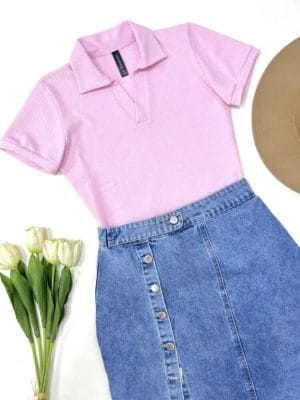 Blusa polo mujer  Luna - Imagen 3