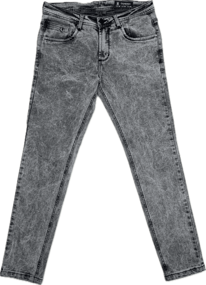 Jean Slim Hombre Gris 001