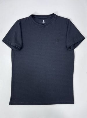 Camiseta Textura hombre  verde botella - Imagen 8