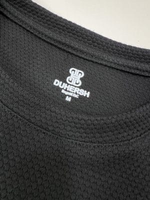 Camiseta Textura hombre  verde botella - Imagen 6