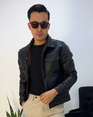 Chaqueta de Eco cuero Bond - Imagen 4