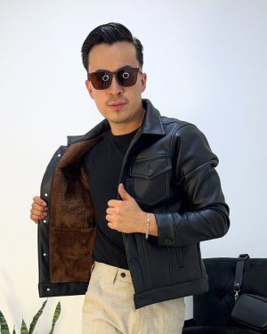 Chaqueta de Eco cuero Bond