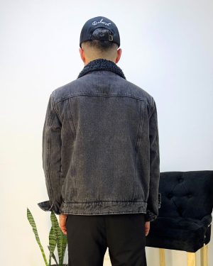 Chaqueta Trucker DUHERSH – Denim Negro - Imagen 2