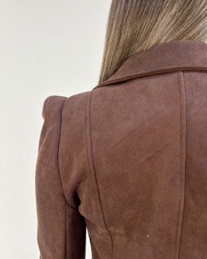 Chaqueta Gamuza Elegante - Imagen 3