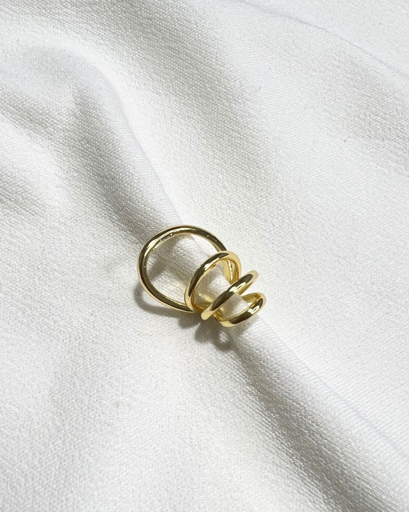 Earcuff Dorado Elegante