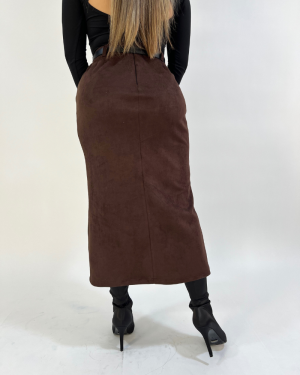 Falda Gamuza Elegante - Imagen 2