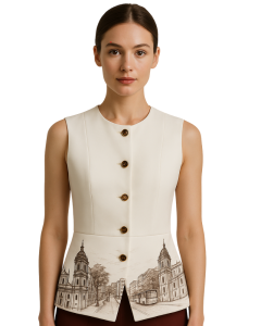 Chaleco Estampado Bogotá Ilustrada - DUHERSH